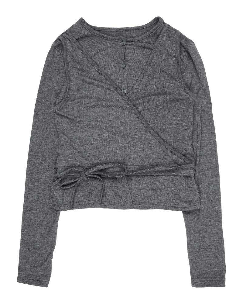  WRAP STRAP CARDIGAN
