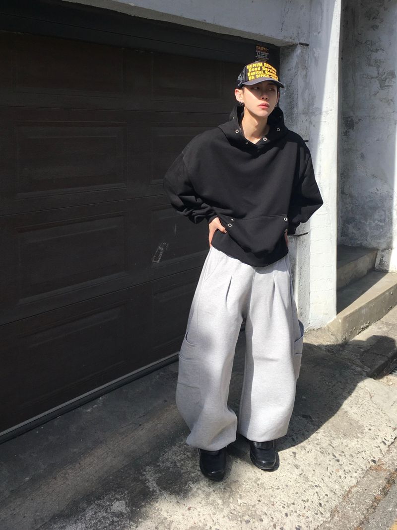 Noel Side Cargo Sweatpants 3C