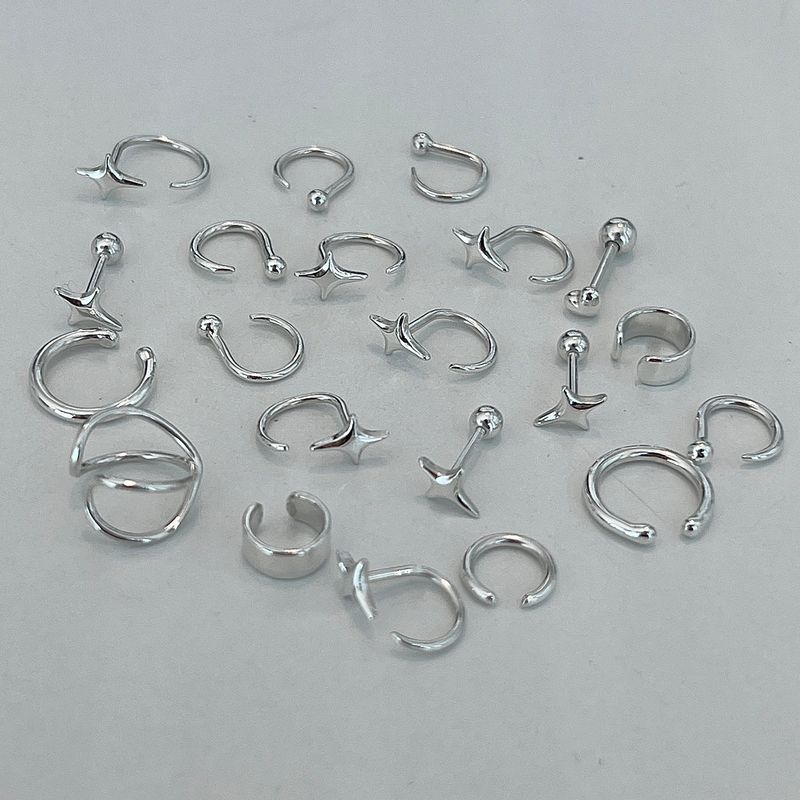 Dot hook earring