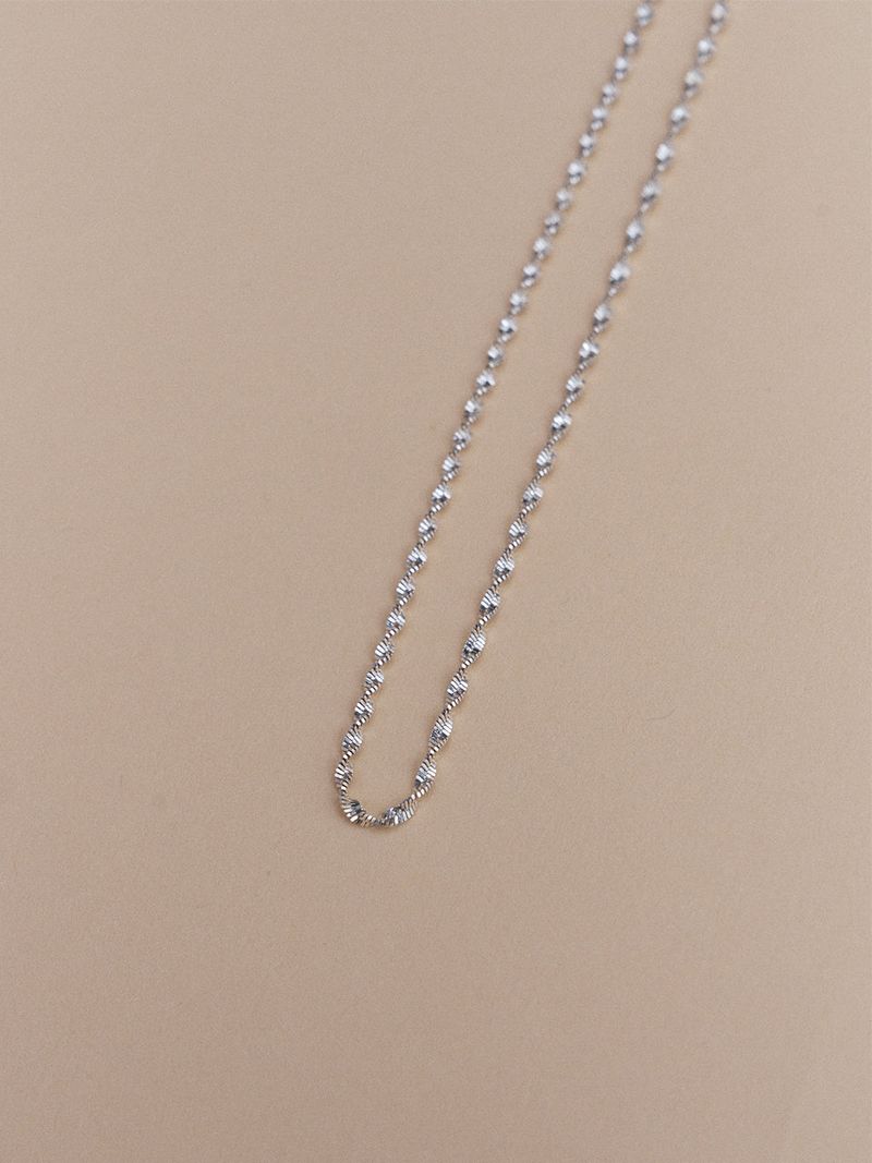 [MADE] Silver925_Clean Spiral_N (38cm,60cm)
