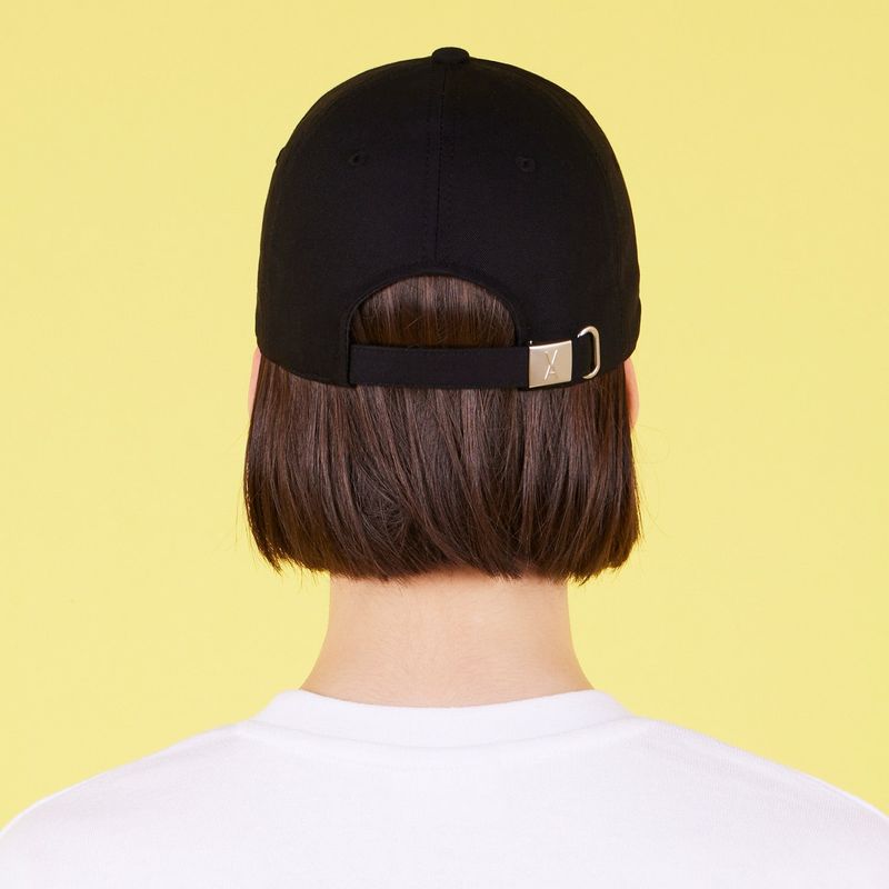 VA Applique Over Fit Ball Cap Black