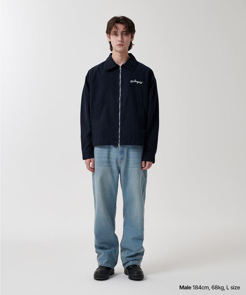 WASHED DRIZZLER BLOUSON JACKET