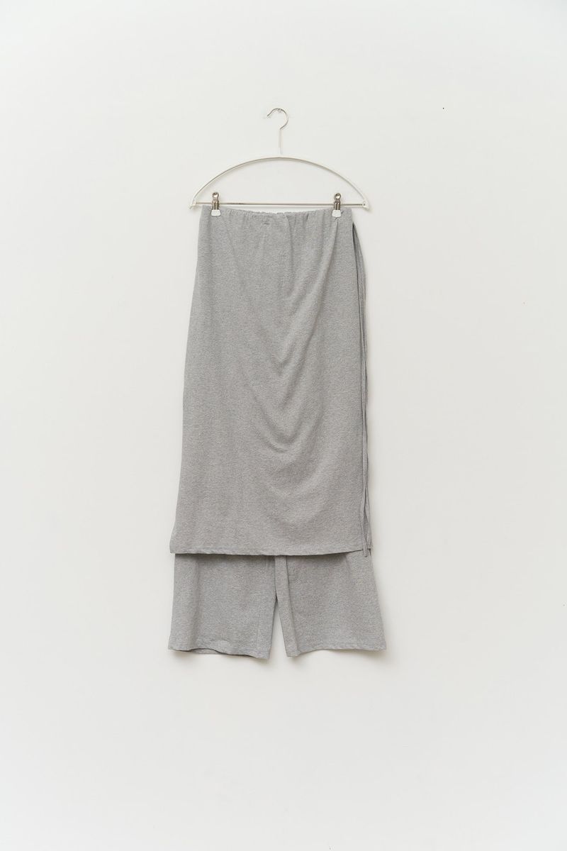 (W) Solan Slit Skirt Pants