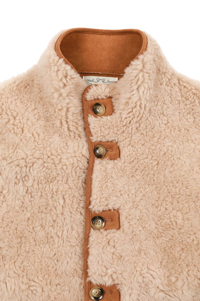 Reversible Shearling Mustang Jacket