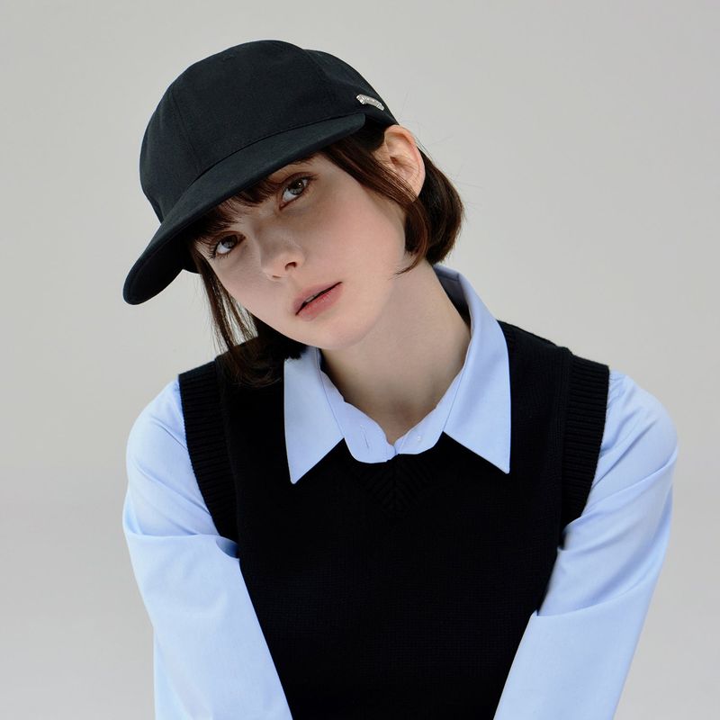 VARZAR Flag Stud Ball Cap / Black