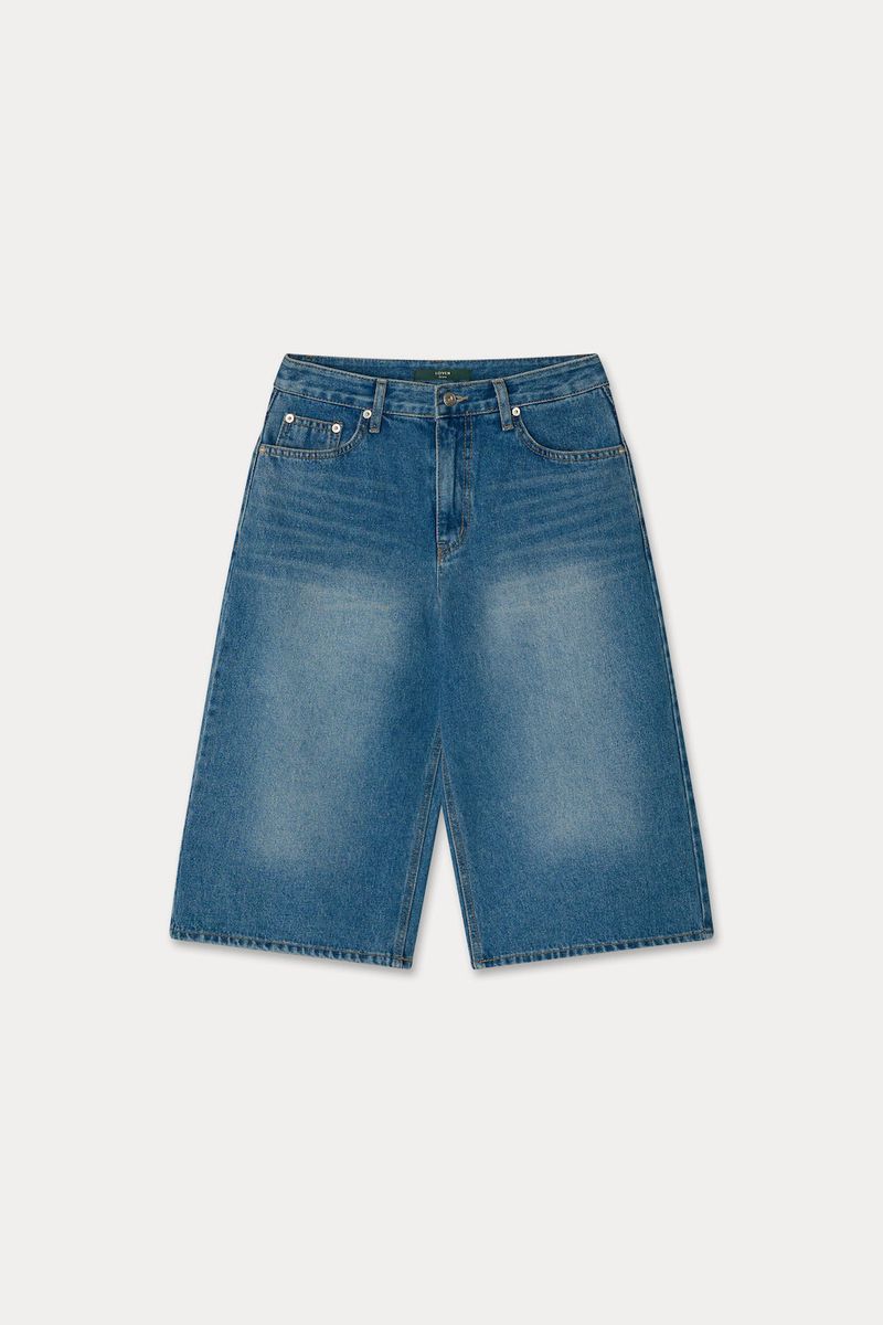 Bermuda Denim Shorts_Blue