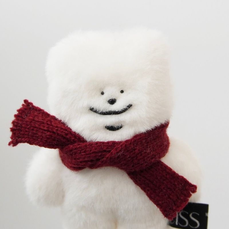 TUTEOGI（トゥトギ）の「tuteogi doll keyring burgundy muffler（Toys/Key Holders）」