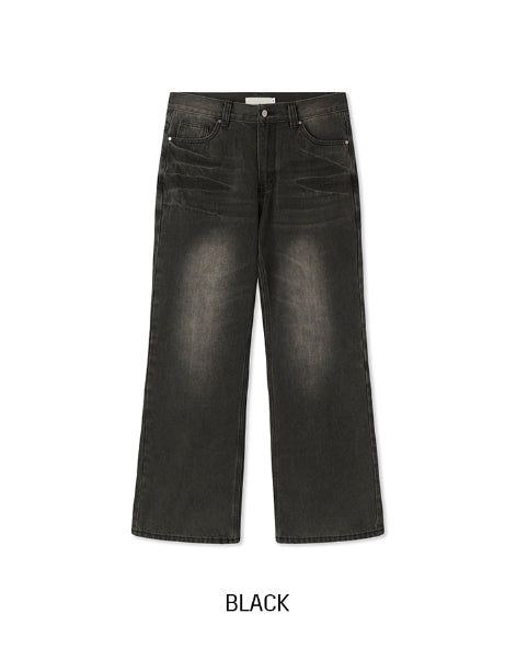Cardis Laser Flare Denim Pants