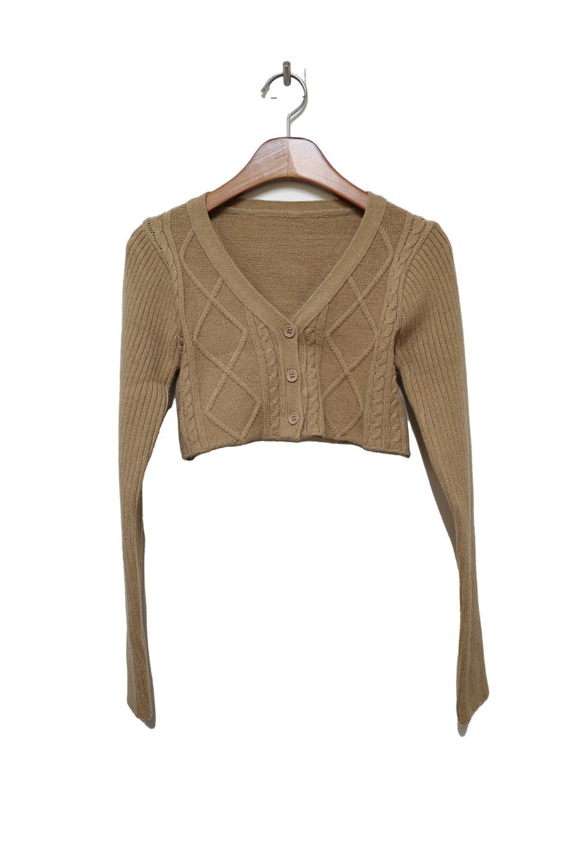 Under Twisted Knit Cardigan (4 colors)