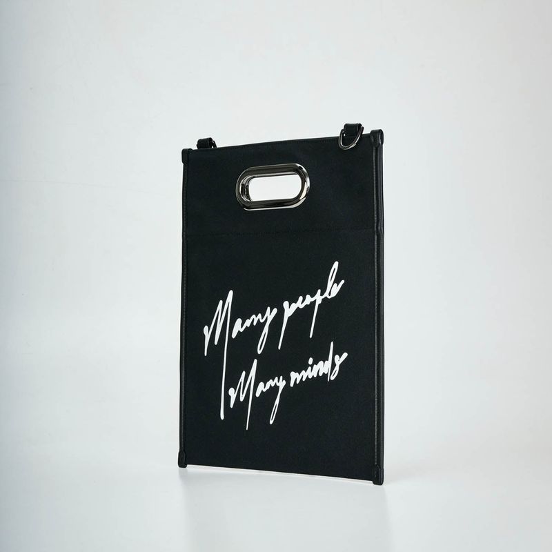 Organic Cotton x Apple Leather Record Bag