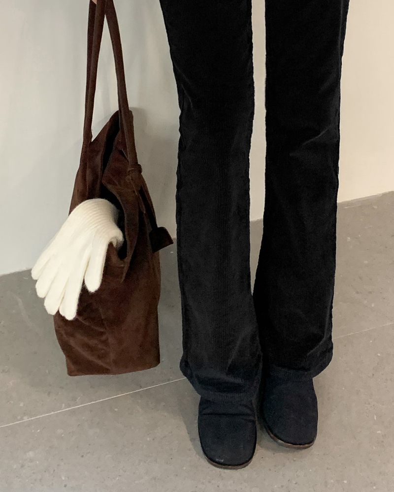 Mael Suede Shoulder Bag