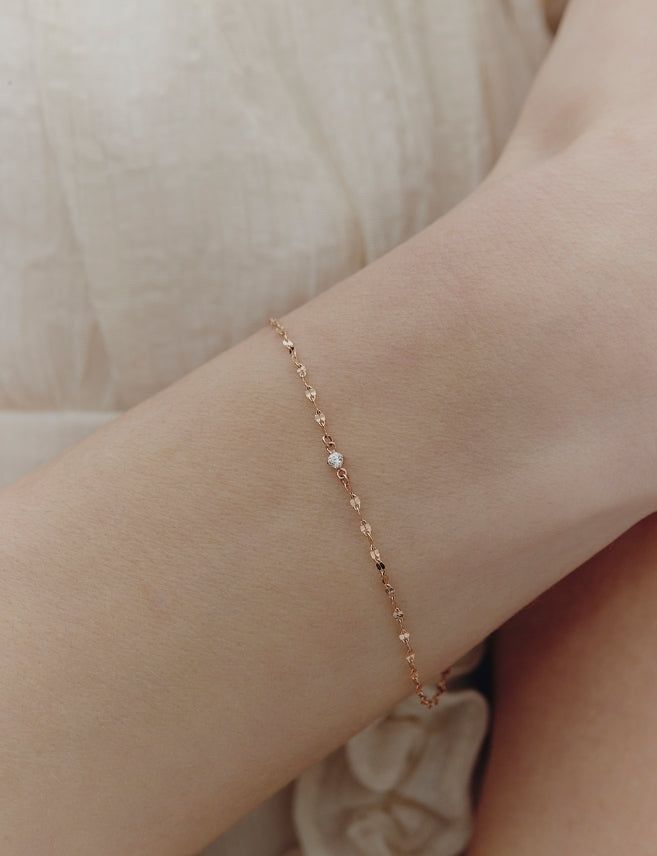26SS★ Truly Essence 14K Stone Bracelet
