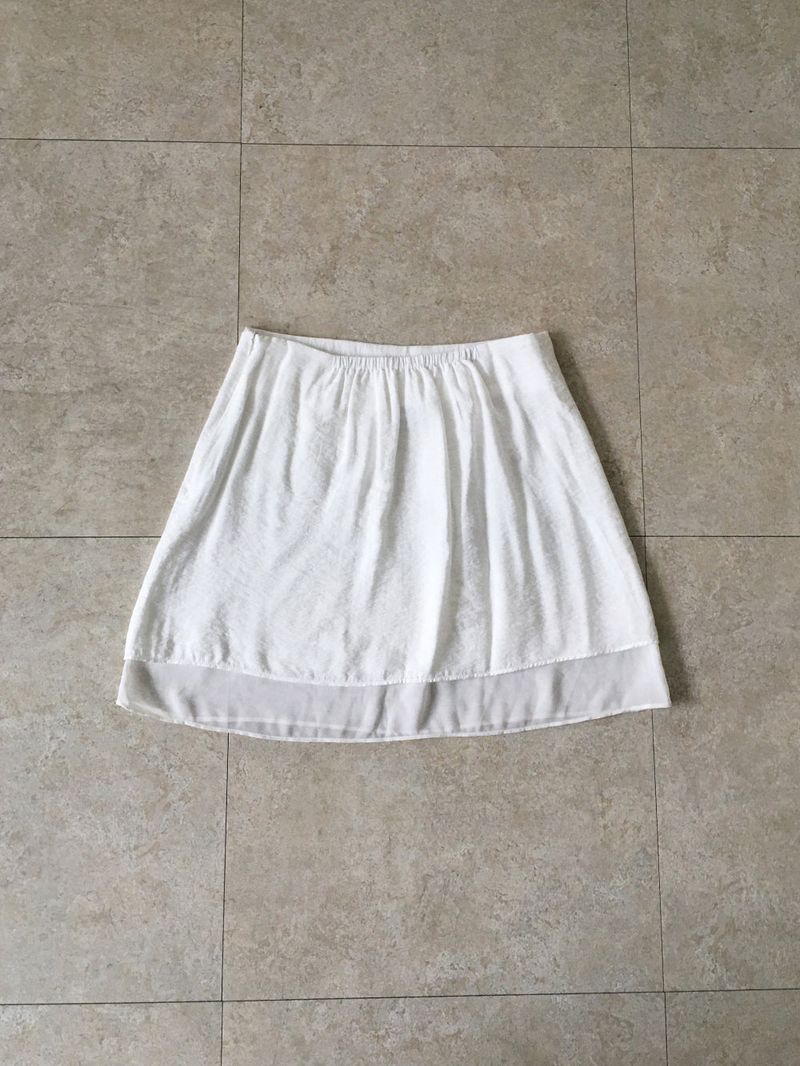 Sophie layered midi skirt
