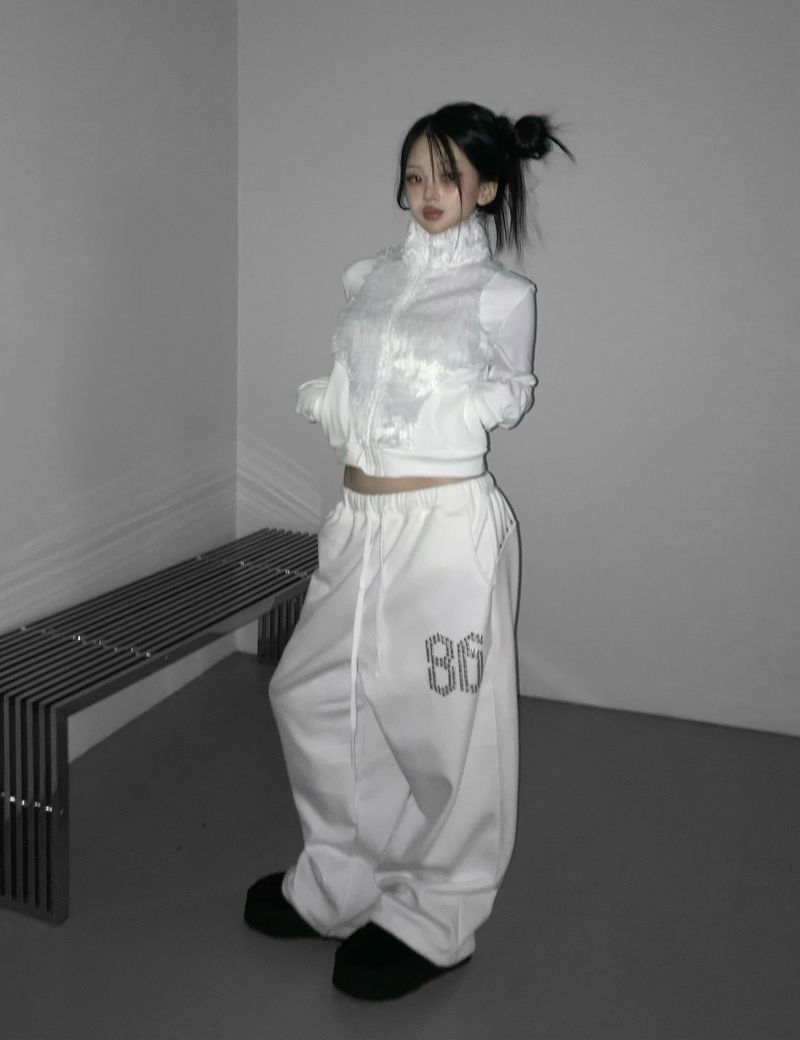 plumage zip-up (2 color)