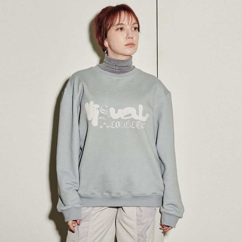 pigment artwork sweatshirt [vintage blue]
