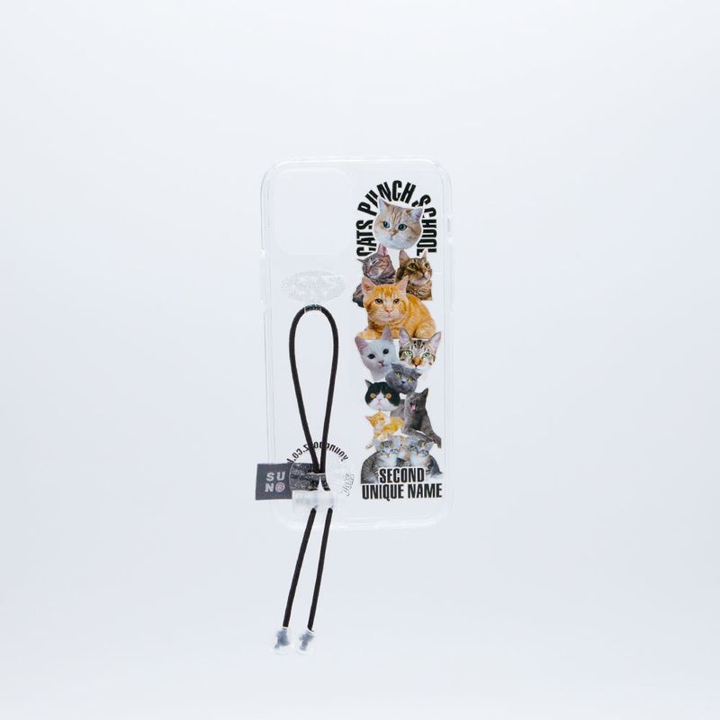 seconduniquename（セカンドユニークネーム）の「SUN CASE CAT STRING BLACK（Smartphone Accessories）」