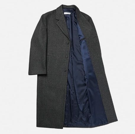 [wool60%] Winter betil single wool coat