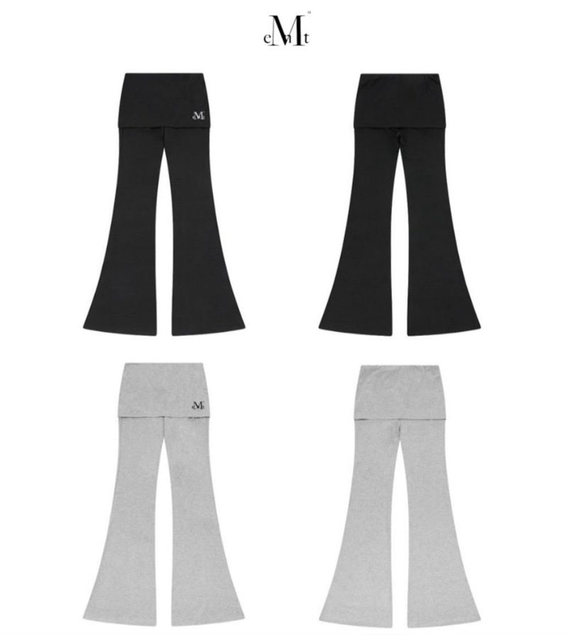 SERIEN BOOTS CUT SKIRT LEGGINGS (2Color)