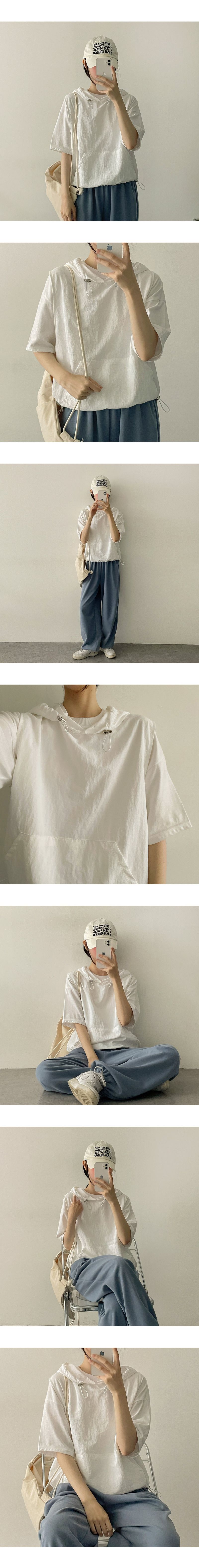 Wins Nylon String Cropped Vest