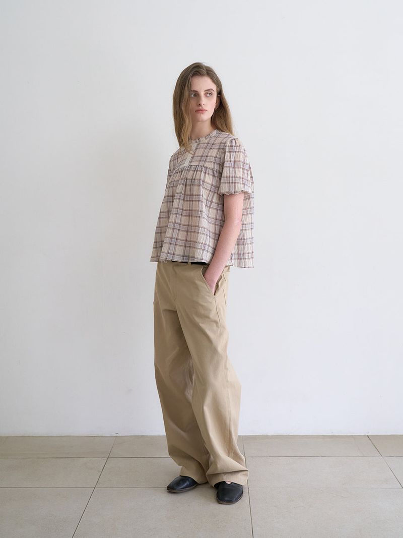 Susan blouse (Check)