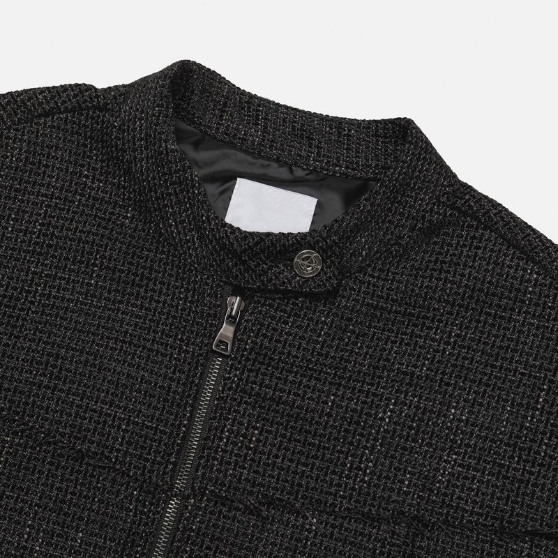 Shawn Tweed Biker Jacket (3color)