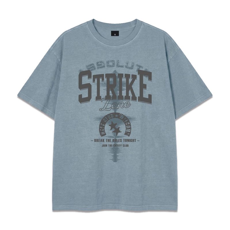 strike zone pigment-dyed short-sleeve t-shirt (3color)