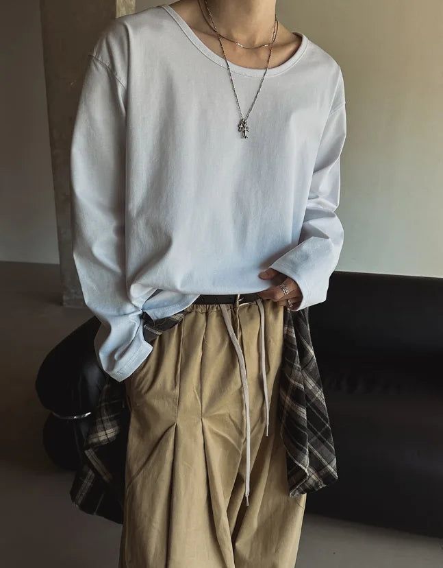 Nuke Basic U-Neck Long Sleeve T-Shirt