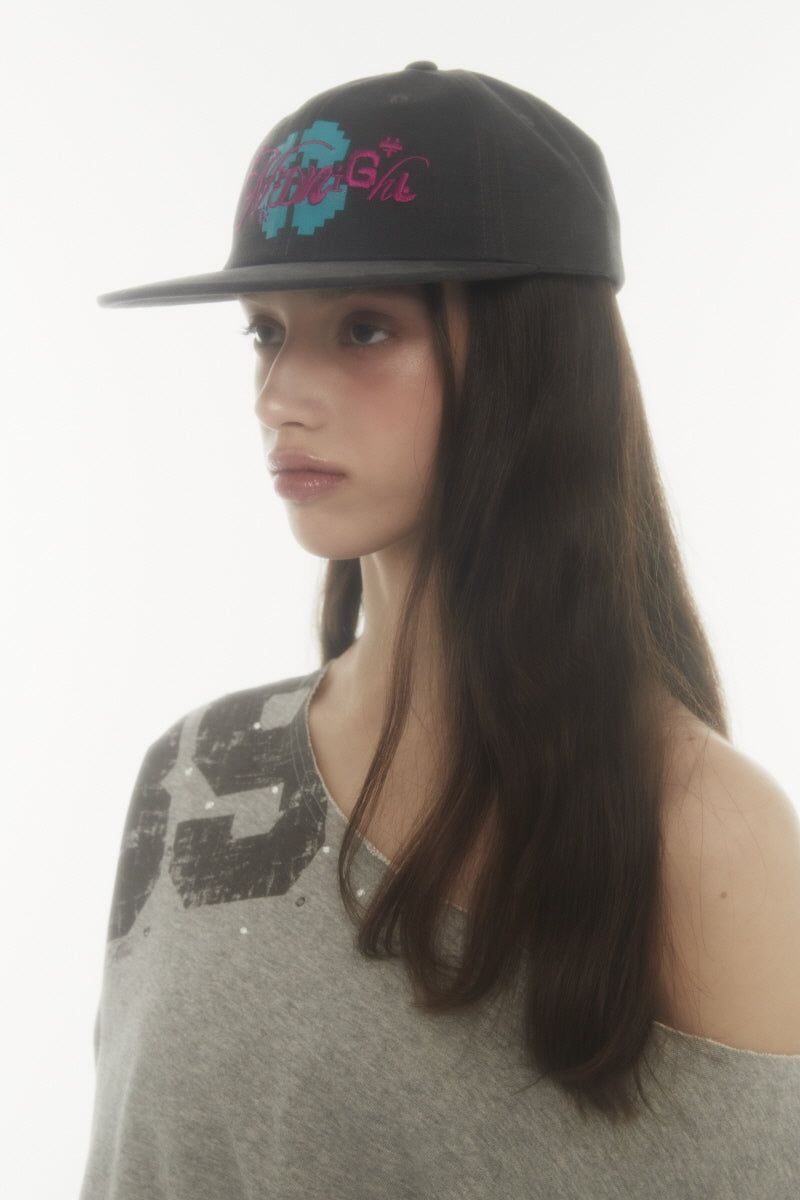 pixel cap (dark grey)