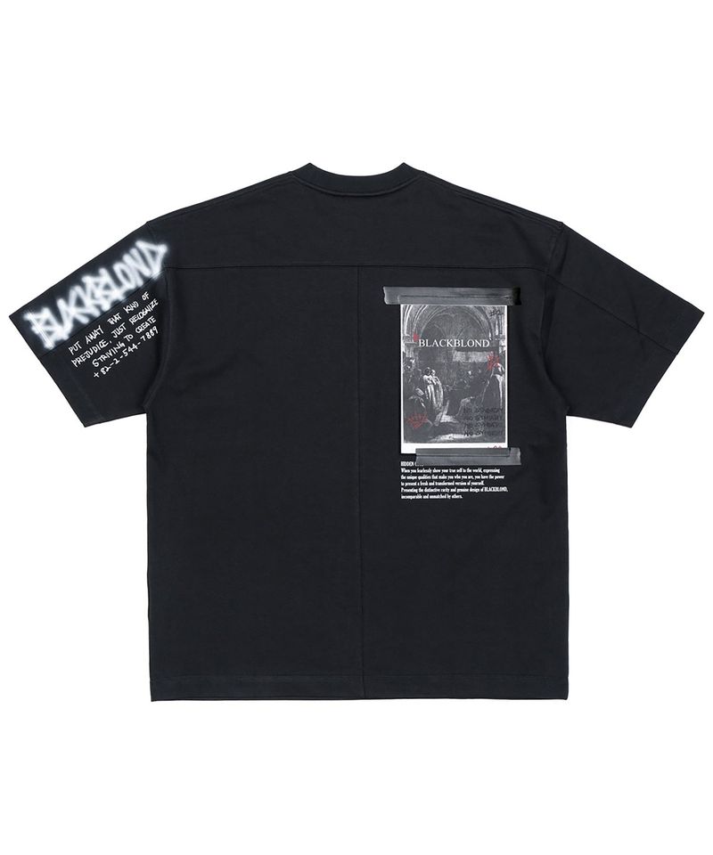 BLACKBLOND(ブラックブロンド)の「BBD 1982 No Sympathy T-Shirt (Black)(Tops)」