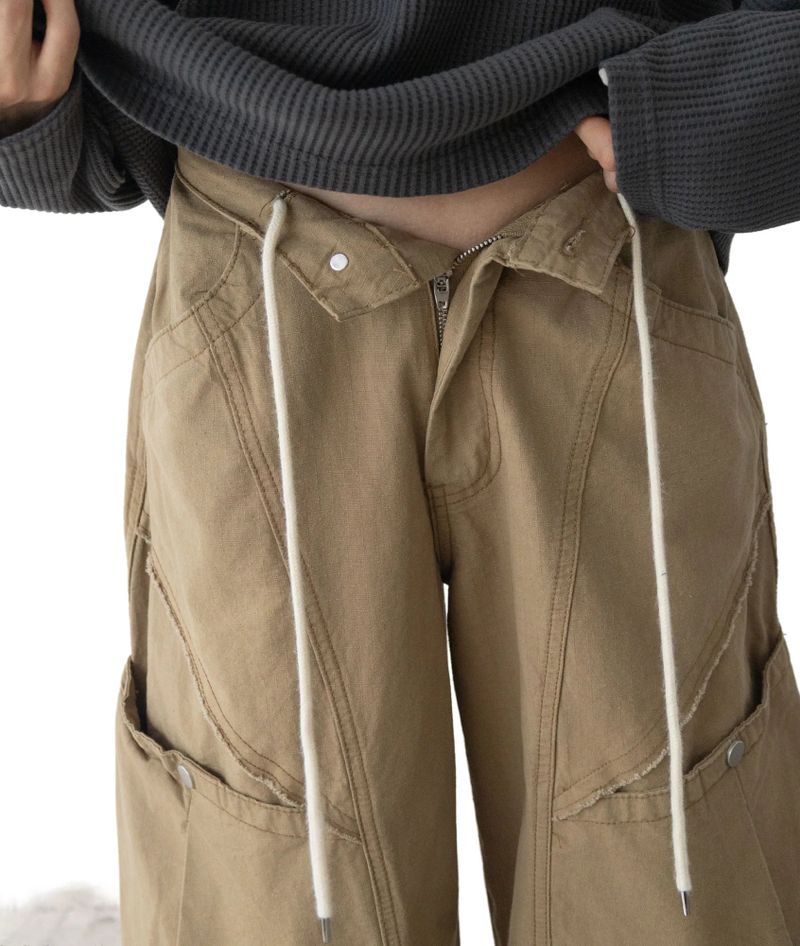 (unisex) Pallo Two-Way Curved Pants