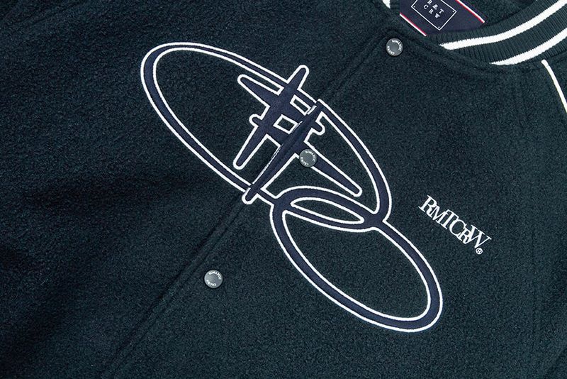 CASENTINO WOOL VARSITY JACKET