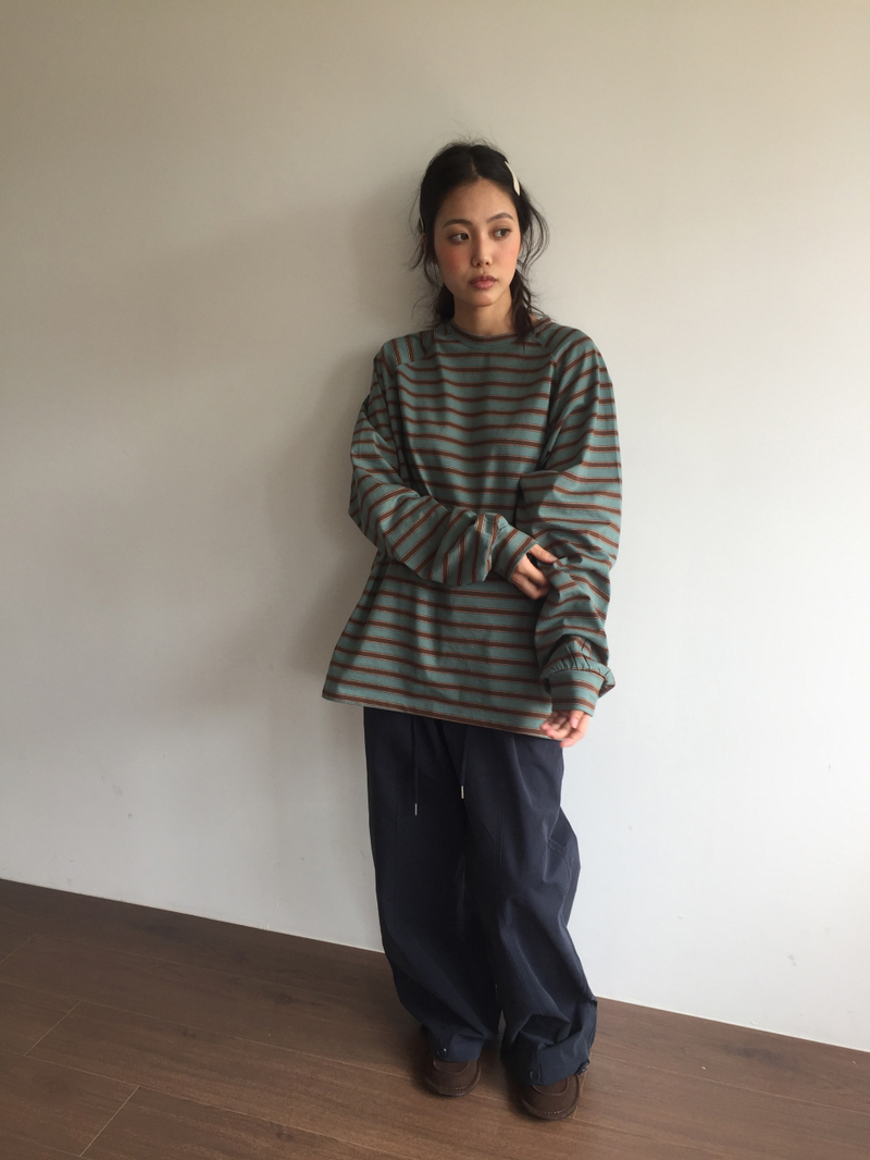 DUGGY（ダギー）の「Posie striped t-shirt (2color)（Tops）」
