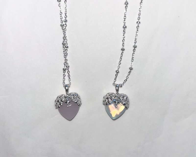 Seraphim Necklace(Pink,Opal)
