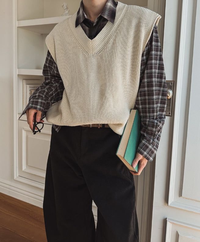 Lubeir Wool Knit Vest