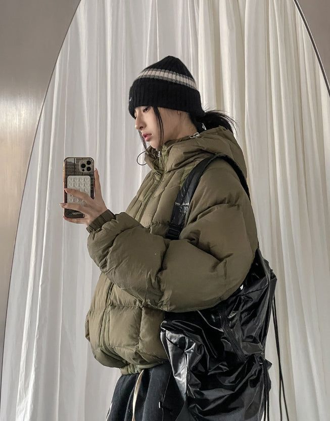 Noah Drop Square Hooded Padding