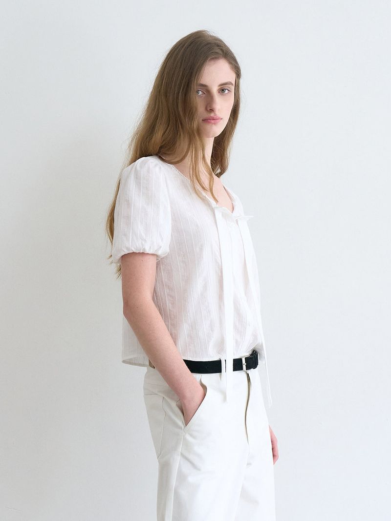 Claire blouse (Ivory)