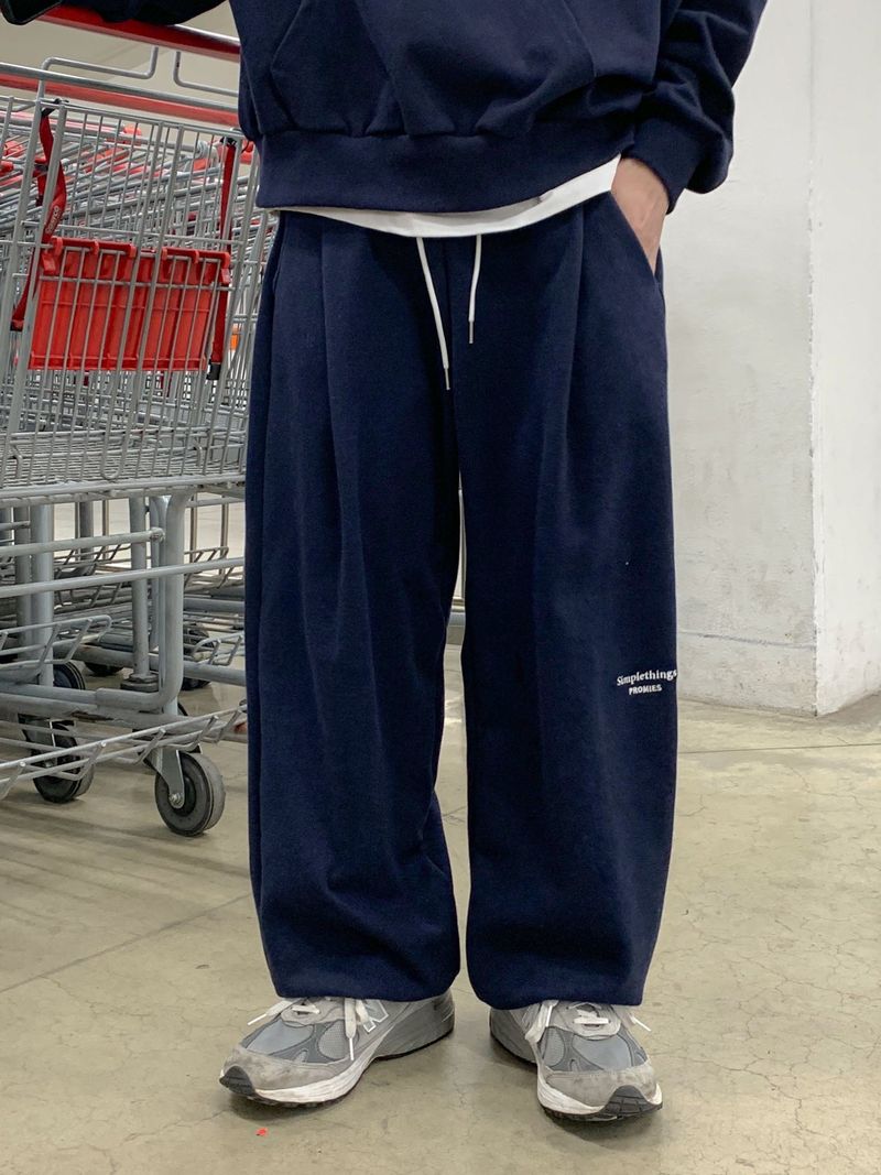 WHAT A LOOK（ワット ア ルック）の「メリンシンプルジョガーパンツ（パンツ）」