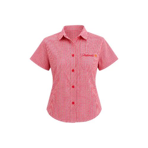 Cherry Gingham Top