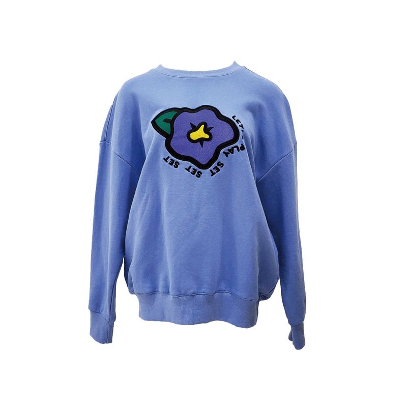 BIG FLOWER SWEAT SHIRT