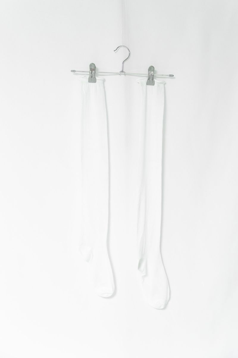 gauze long socks(2colors)