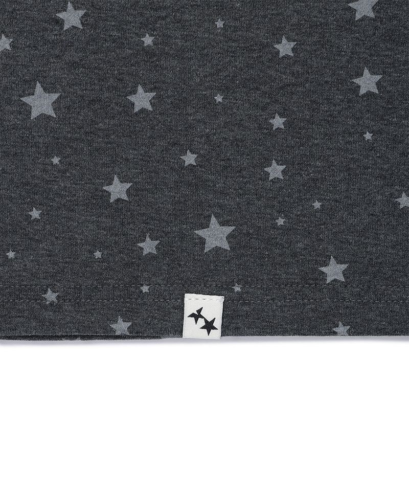 STRIPED STAR RAGLAN LS TEE PURPLE(CV2GFFT561A)