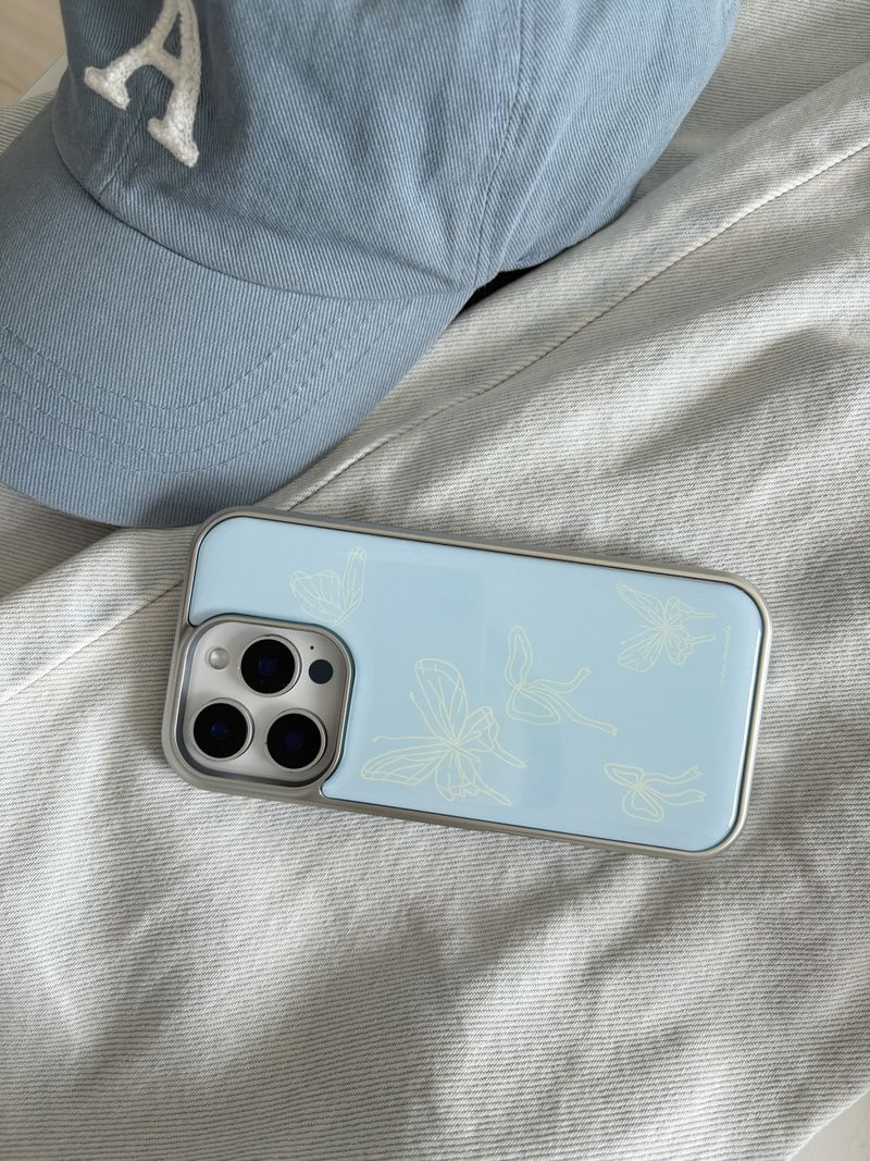 ribbon garden phone case