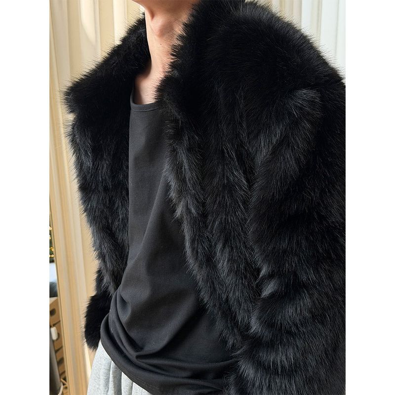 [Unisex] Off fur jacket