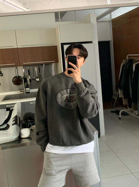 Muid USA Siesta Pigment Overfit Sweatshirt