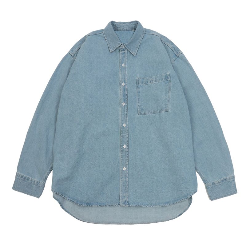 Overfit WP Denim  Shirt_2color