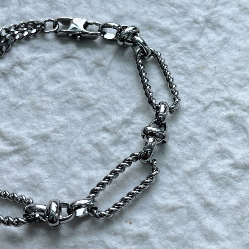 Twisted Link Bracelet