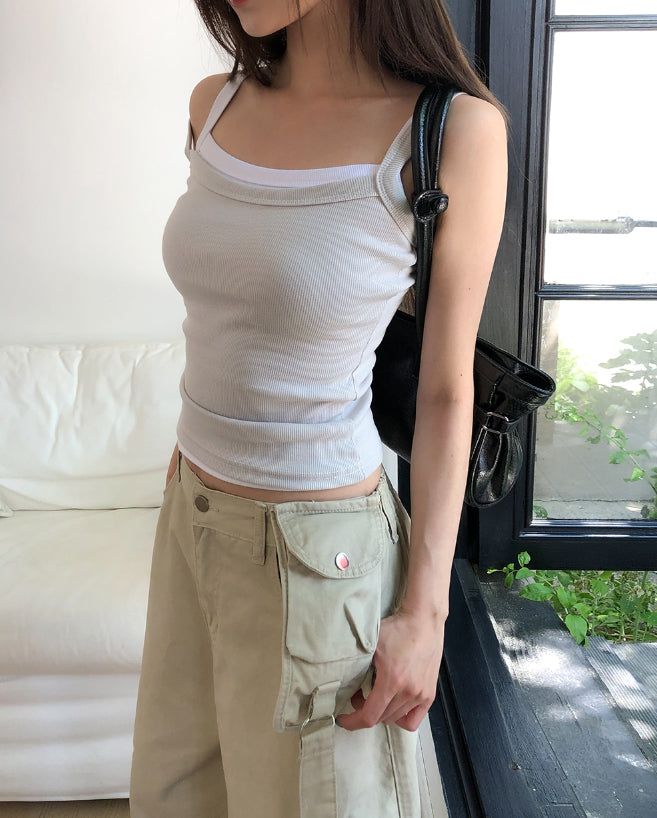 Malta Hip Sack Pocket Diagonal Cargo Pants