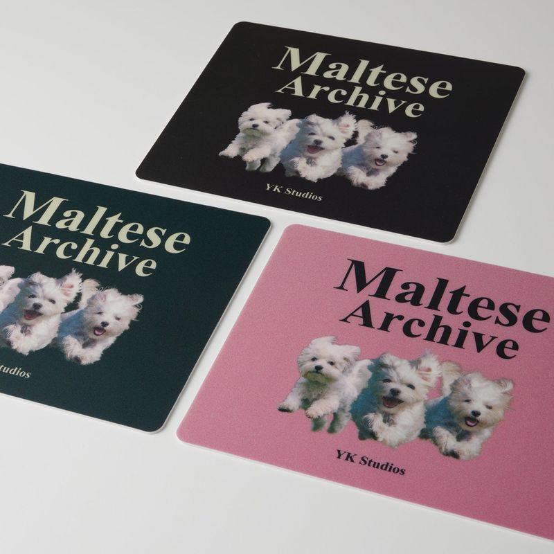 Maltese archive mouse pad