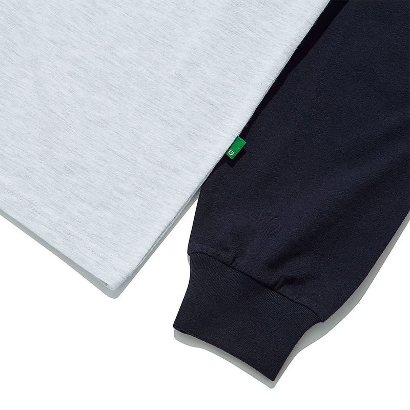 HTT Crack L/S Tee_Light Gray