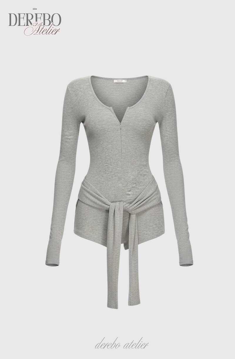 Strap Layered Body Short Suit